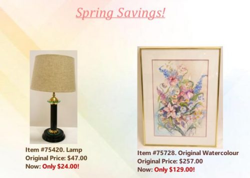Spring Savings!
