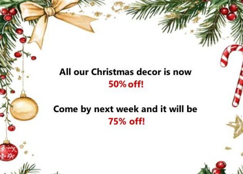 Christmas Decor Sale