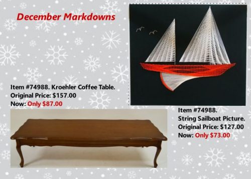 December Markdowns
