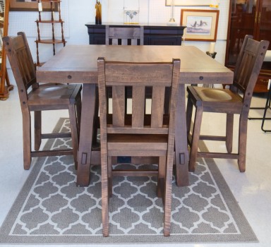 Table and Chairs Together 