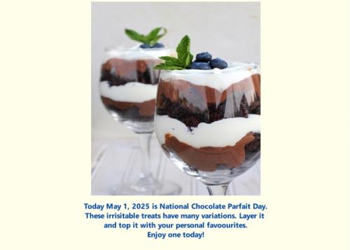 National Parfait Day