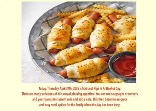 National Pigs in A Blanket Day