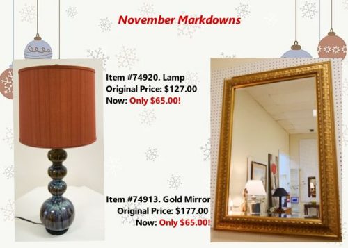 November Markdowns