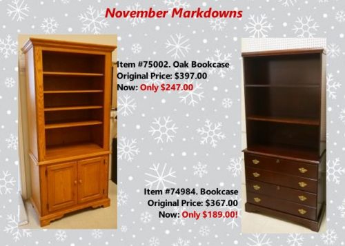 November Markdowns