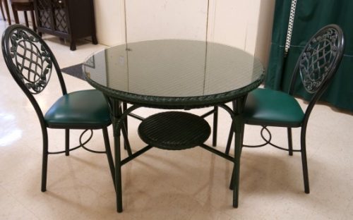 Table and Chairs Together 