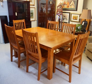 Table and Chairs Together 