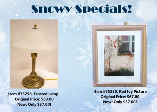 Winter Specials! 