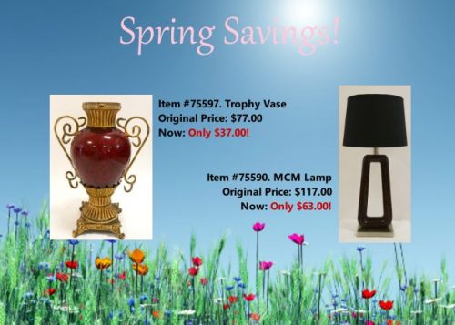 Spring Savings!