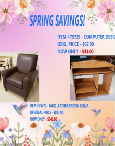 Spring Savings!
