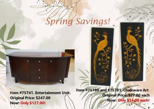 Spring Savings 