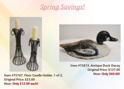 Spring Savings!