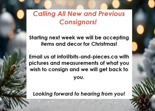 Christmas Consignments 