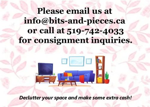 Consignment Inquiries 