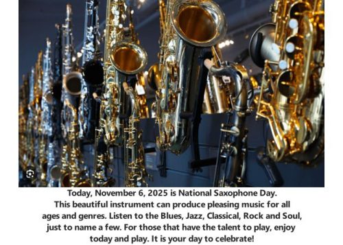National Saxophone Day