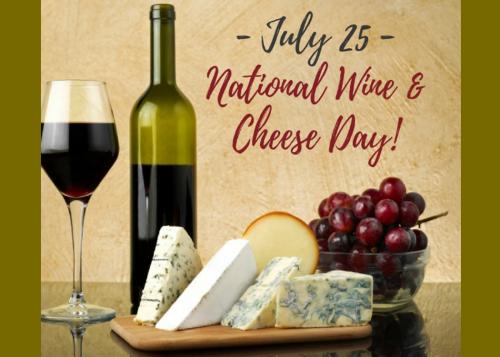Happy Wine and Cheese Day! 