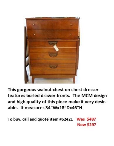 Item 62421  Chest on Chest